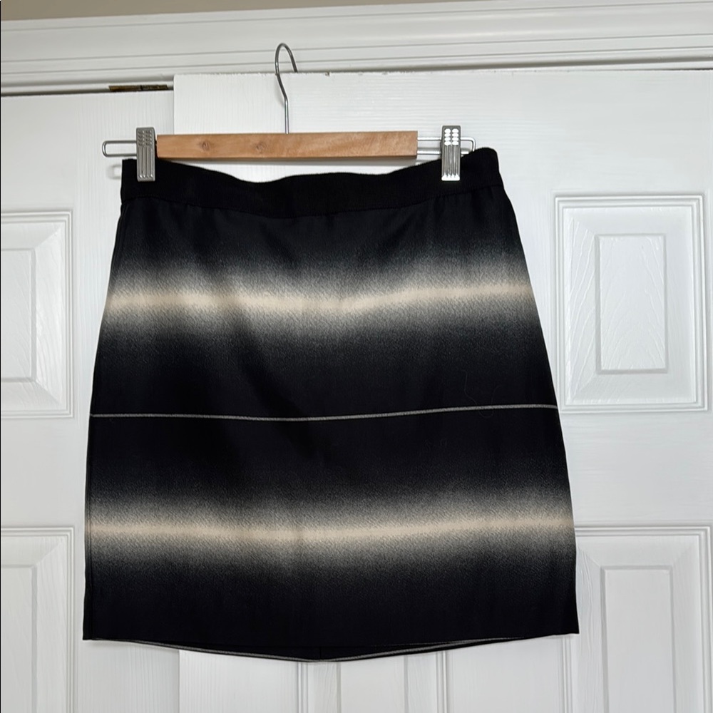 Elegant Black and Gray Women's Skirt